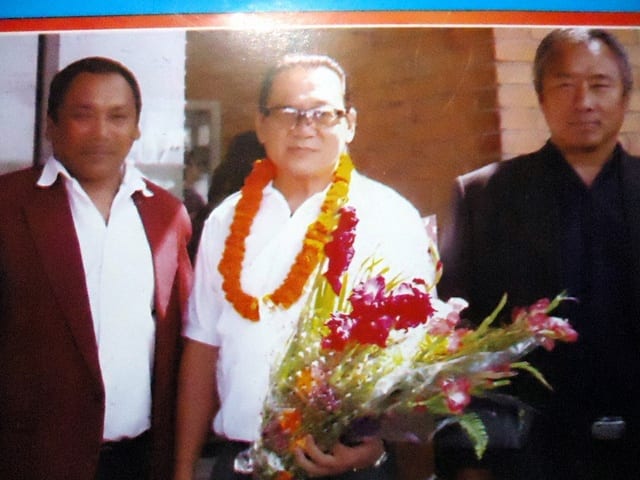A group photograph of Association members.